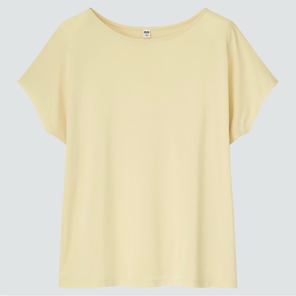 2/$10🌷Uniqlo | Drape short sleeve top (S)